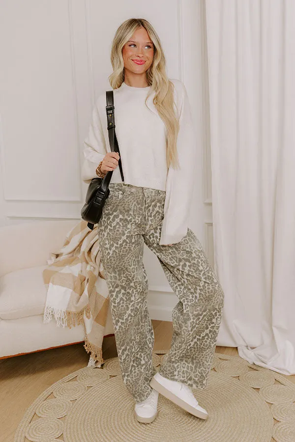 Comfy Chic Knit Crop Sweater Top in Cream sold by Impressions product image thumbnail 2