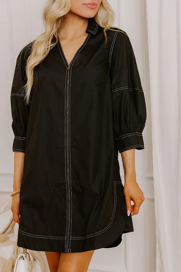 Private Jet Perfection Mini Dress sold by Impressions product image thumbnail 3