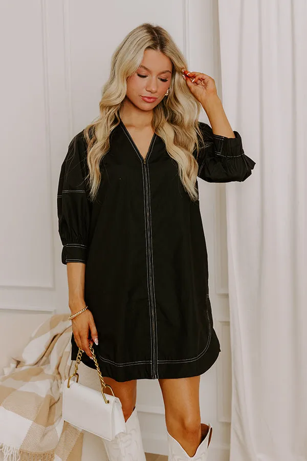 Private Jet Perfection Mini Dress sold by Impressions product image thumbnail 2