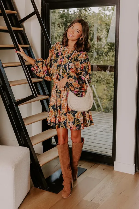 Floral Daydream Mini Dress sold by Impressions