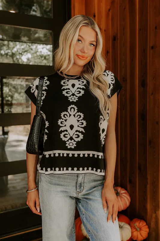 City Noir Knit Top sold by Impressions