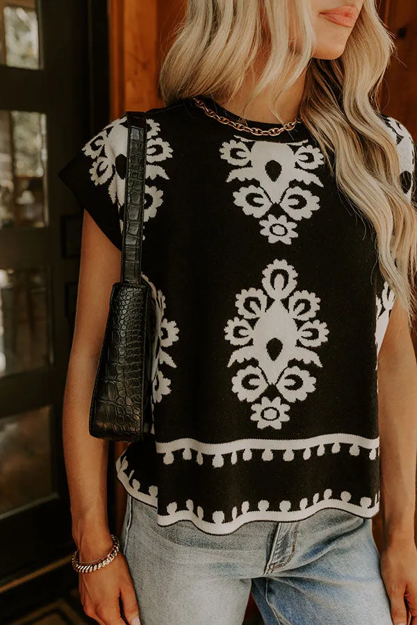 City Noir Knit Top sold by Impressions product image thumbnail 3