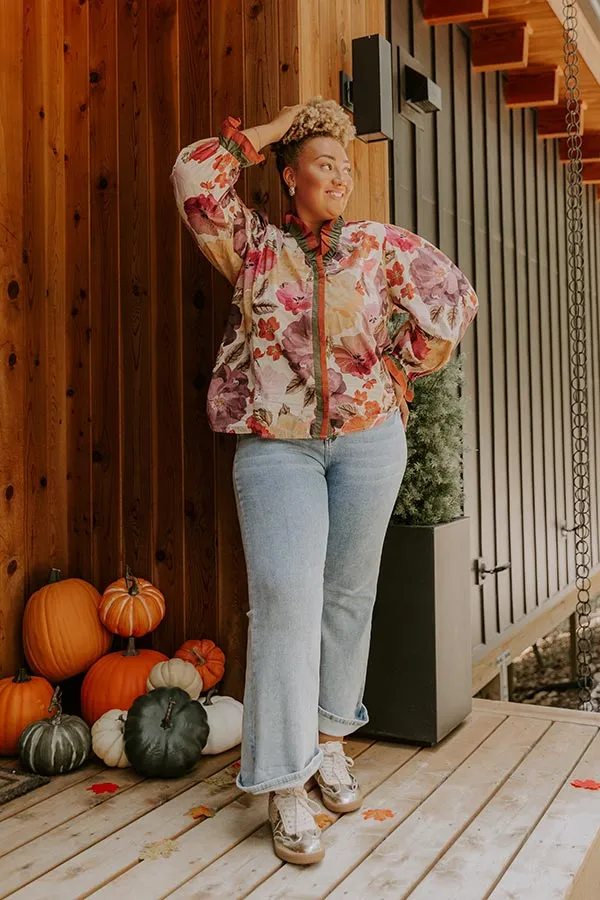 Autumn In Bloom Button Down Top Curves sold by Impressions product image thumbnail 2