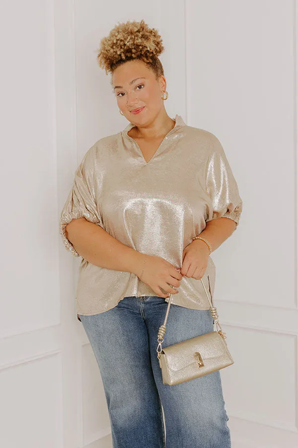 Golden Dream Metallic Top Curves sold by Impressions product image thumbnail 4