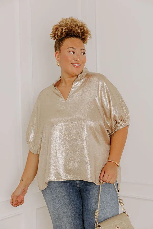 Golden Dream Metallic Top Curves sold by Impressions product image thumbnail 3