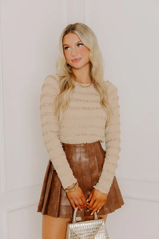 City Luxe Ruffle Top sold by Impressions