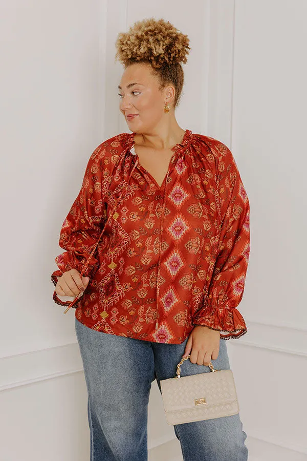 Desert Blooms Floral Top Curves sold by Impressions product image thumbnail 3