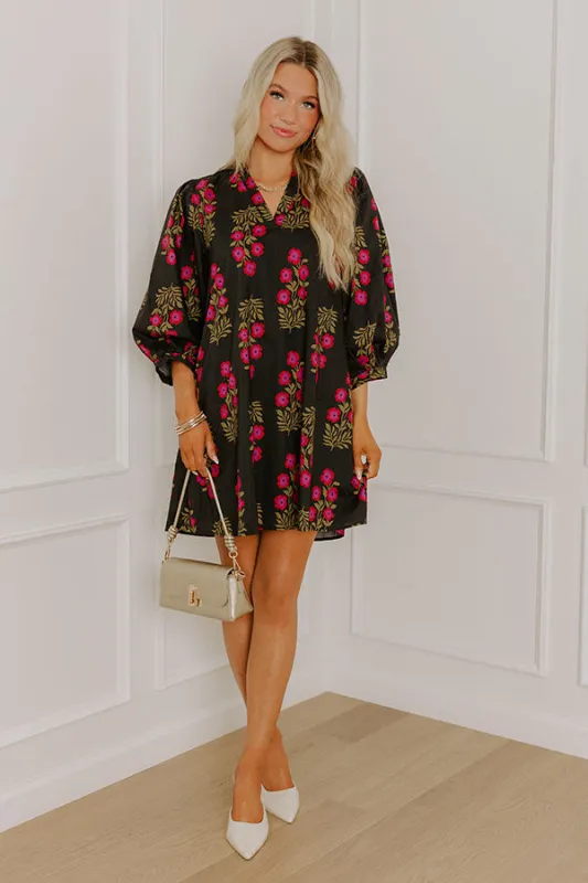 Wildflower Reverie Mini Dress sold by Impressions