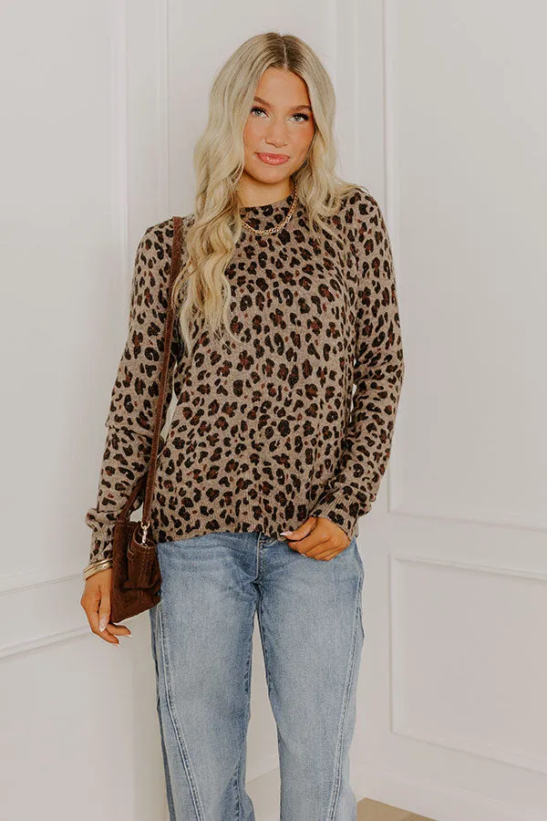 City Nights Knit Leopard Top sold by Impressions product image thumbnail 4