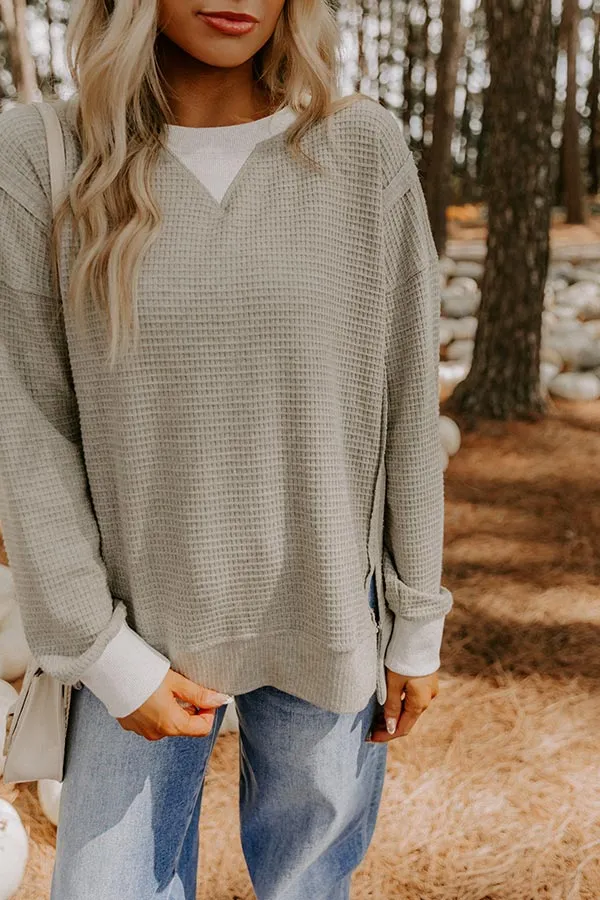 Pinewood Warmth Waffle Knit Top sold by Impressions product image thumbnail 4