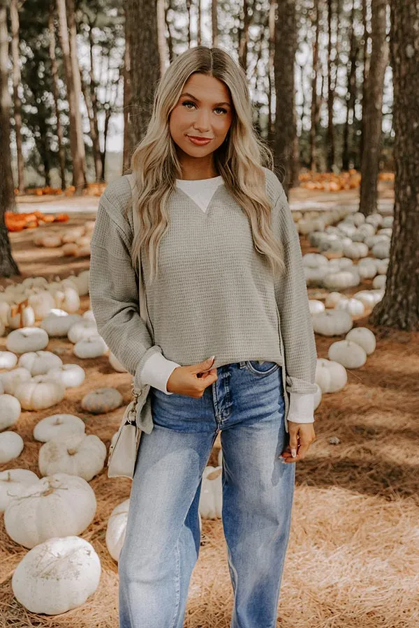 Pinewood Warmth Waffle Knit Top sold by Impressions product image thumbnail 3