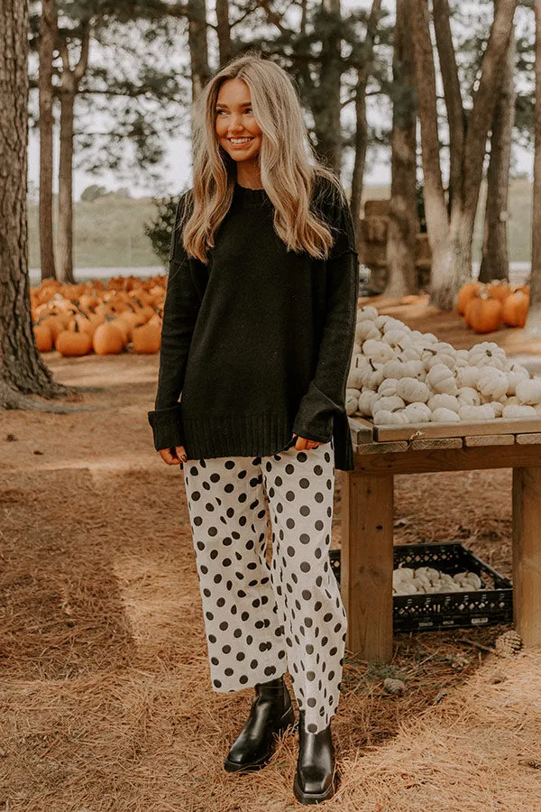 Cozy Embrace Oversized Knit Sweater in Black sold by Impressions product image thumbnail 3