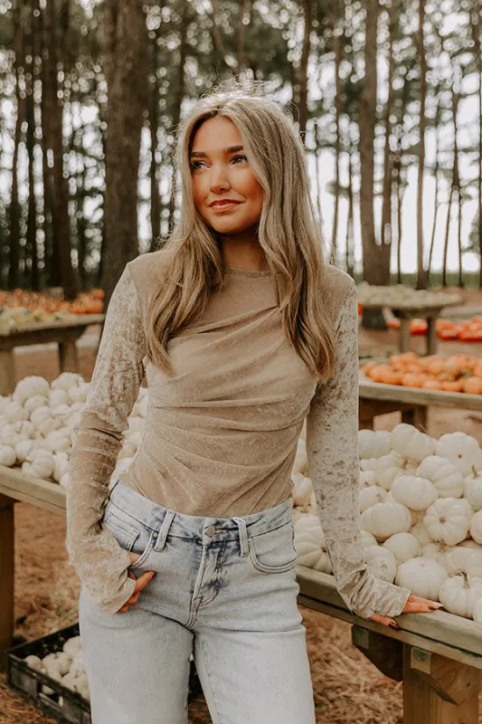 Sipping Pinot Crushed Velvet Bodysuit sold by Impressions