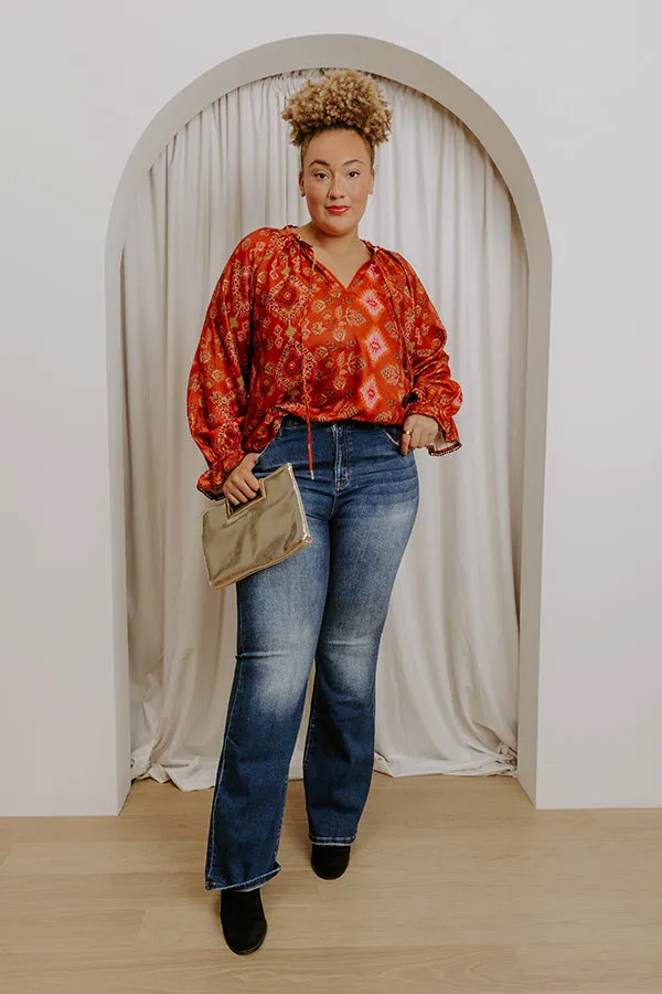 RISEN Francesca High Waist Bootcut Jean Curves sold by Impressions product image thumbnail 3