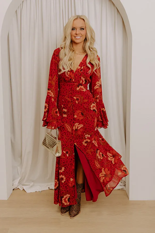 Wild Romance Leopard Maxi Dress sold by Impressions