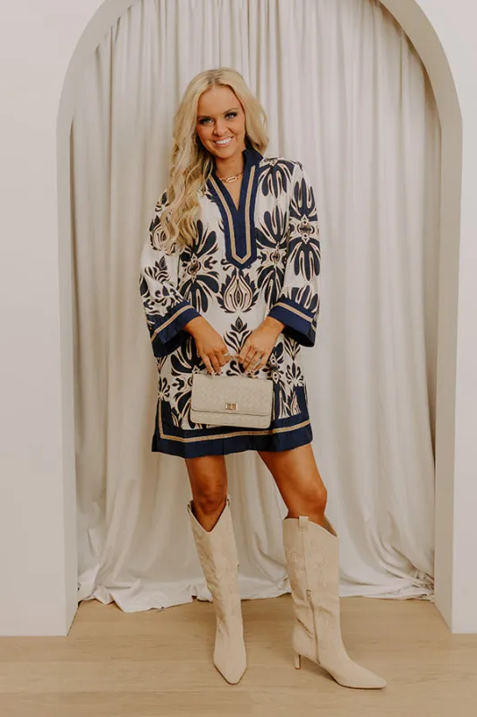 Twilight Grove Floral Mini Dress sold by Impressions