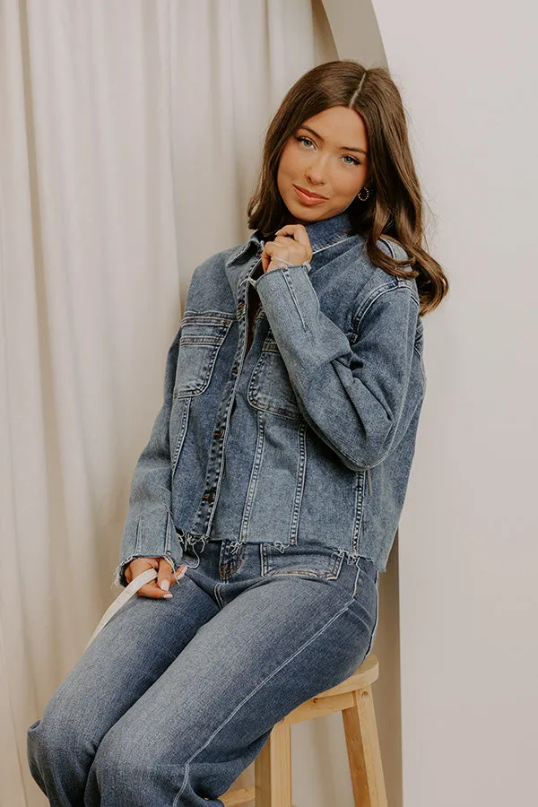 Just USA Hallie Denim Jacket sold by Impressions