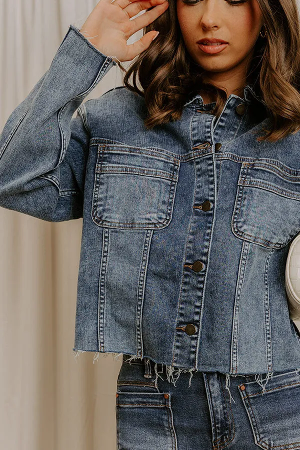 Just USA Hallie Denim Jacket sold by Impressions product image thumbnail 2