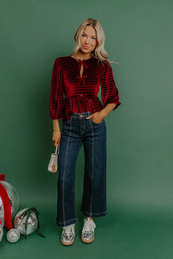 RISEN Adalynn Midrise Wide Leg Crop Jean sold by Impressions product image thumbnail 2