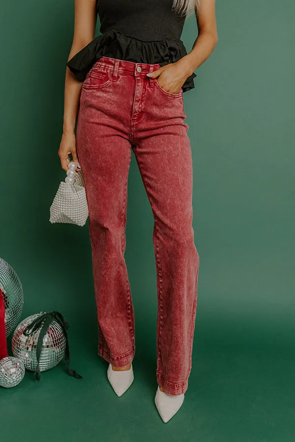 The Saige High Waist Vintage Wash Straight Leg Jean sold by Impressions product image thumbnail 2