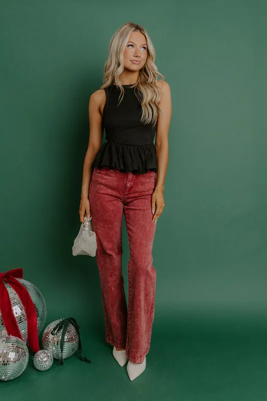 The Saige High Waist Vintage Wash Straight Leg Jean sold by Impressions