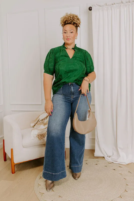 RISEN Arya High Waist Flares Curves sold by Impressions