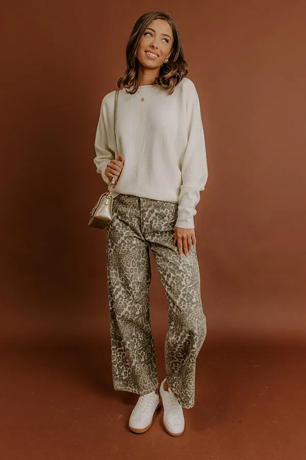 Cozy Vibes Waffle Knit Top in French Vanilla sold by Impressions product image thumbnail 2