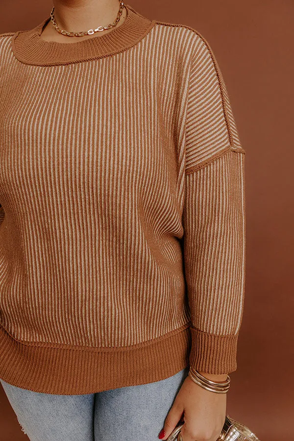 Pumpkin Spice Cutie Knit Sweater Curves sold by Impressions product image thumbnail 4