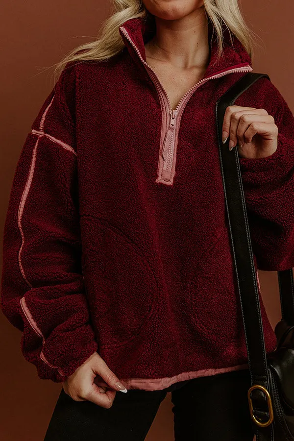 Morning Hike Sherpa Pullover sold by Impressions product image thumbnail 4