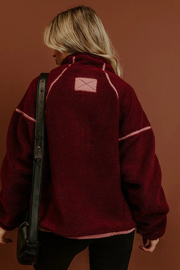 Morning Hike Sherpa Pullover sold by Impressions product image thumbnail 5