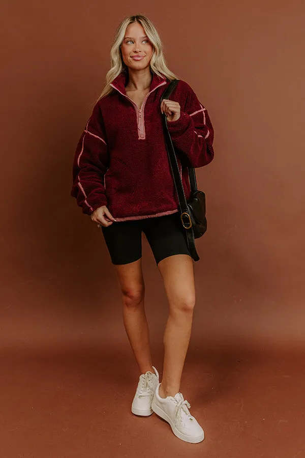 Morning Hike Sherpa Pullover sold by Impressions product image thumbnail 2