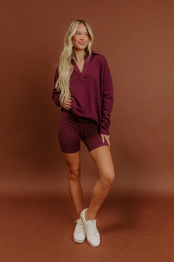 Cozy Cues High Waist Biker Shorts sold by Impressions