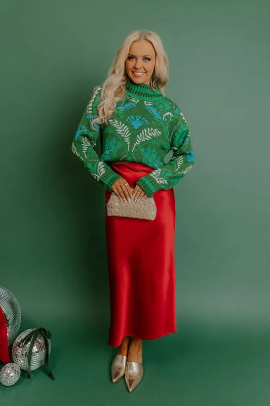 Botanical Haven Knit Sweater sold by Impressions