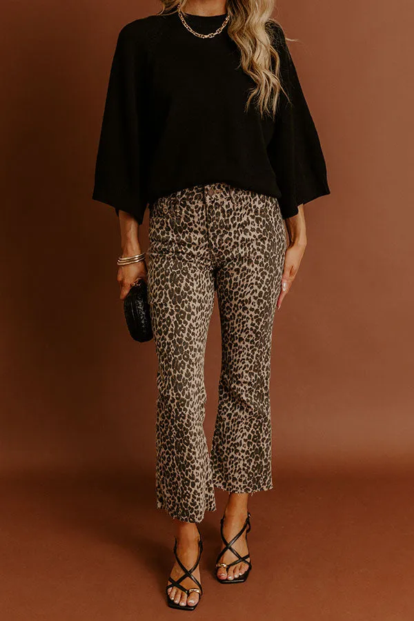 JUST USA Amery High Waist Ankle Crop Flare sold by Impressions product image thumbnail 2