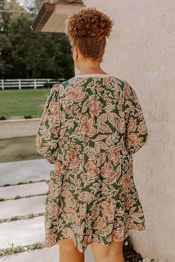 Feeling Dreamy Floral Mini Dress Curves sold by Impressions product image thumbnail 4