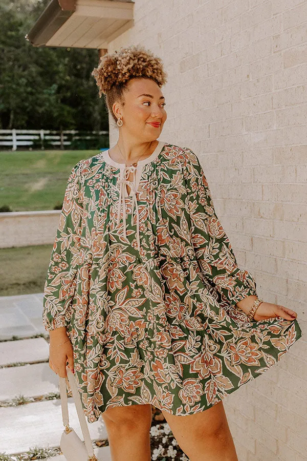 Feeling Dreamy Floral Mini Dress Curves sold by Impressions product image thumbnail 2