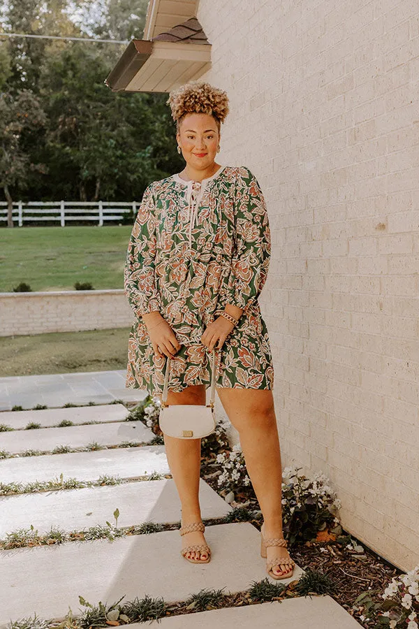 Feeling Dreamy Floral Mini Dress Curves sold by Impressions product image thumbnail 3