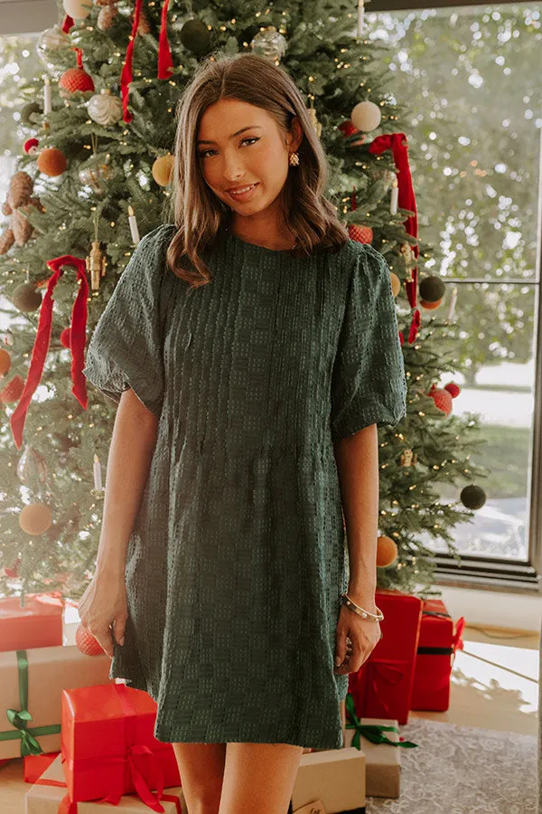 Chic Celebration Embroidered Mini Dress in Forest sold by Impressions product image thumbnail 2