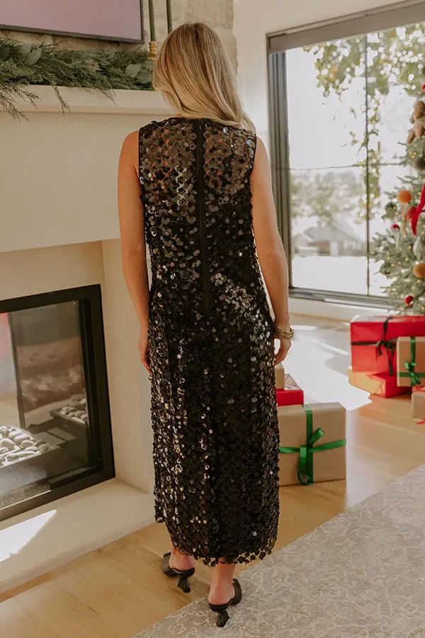 The It Girl Sequin Midi Dress sold by Impressions product image thumbnail 4