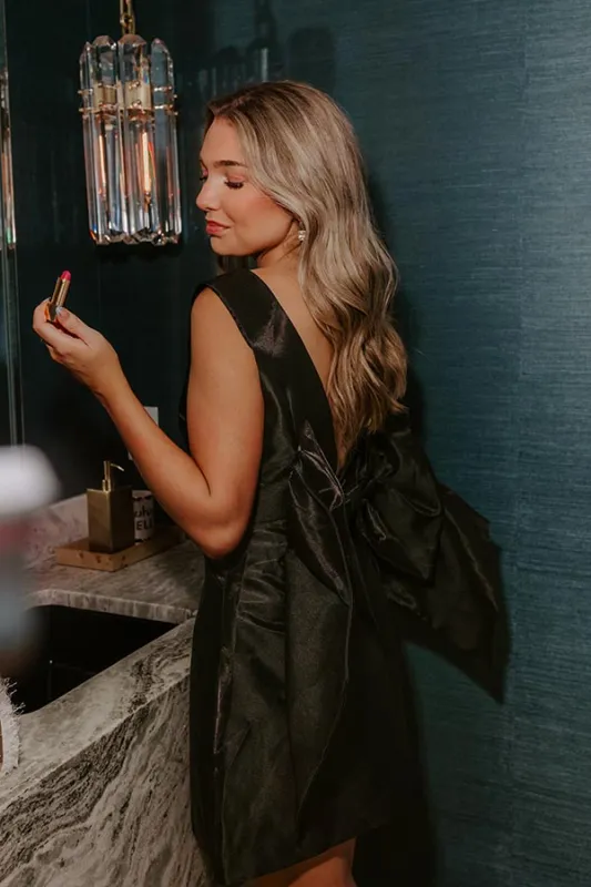 Cocktail Ready Satin Mini Dress sold by Impressions