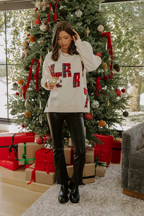 Merry Plaid Fleece Sweatshirt sold by Impressions product image thumbnail 3