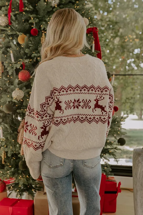 Reindeer Games Cable Knit Sweater sold by Impressions product image thumbnail 2