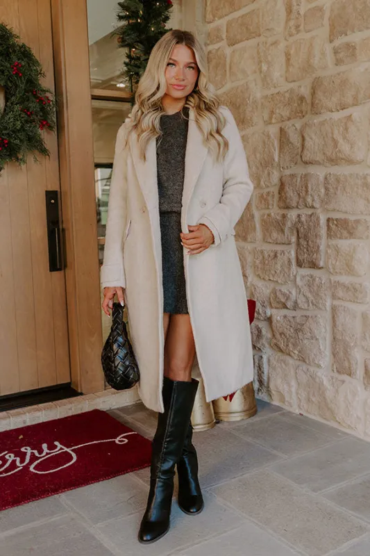 French Bistro Faux Wool Coat sold by Impressions