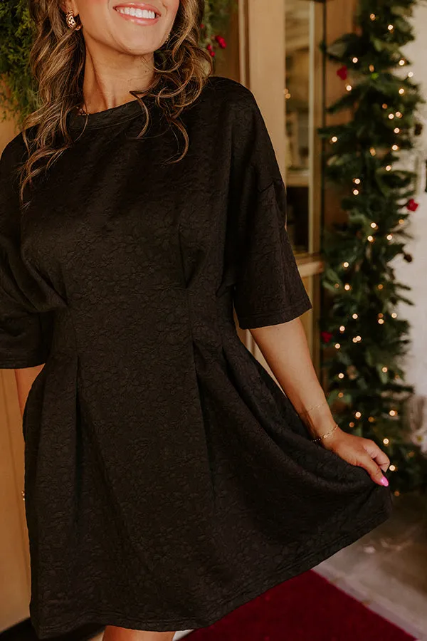 Toast to Midnight Floral Mini Dress sold by Impressions product image thumbnail 2