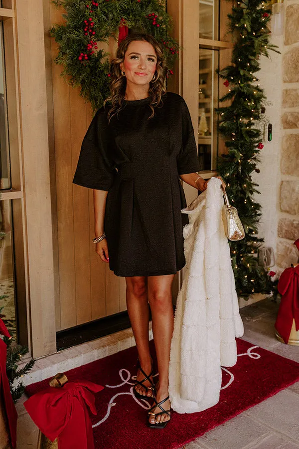 Toast to Midnight Floral Mini Dress sold by Impressions product image thumbnail 3