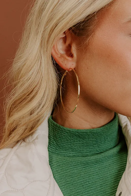 Inner Circle Hoop Earrings sold by Impressions