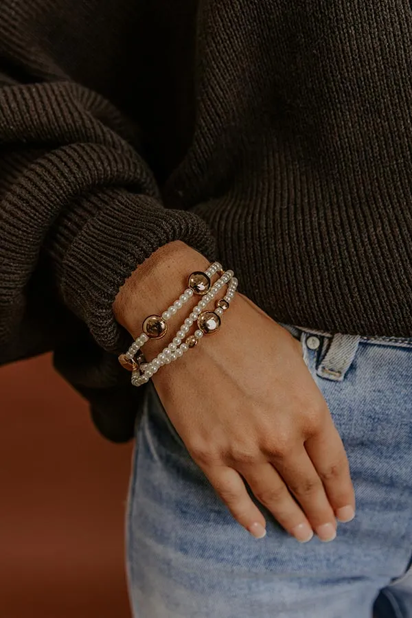 Graceful Smile Stretch Bracelet Set sold by Impressions