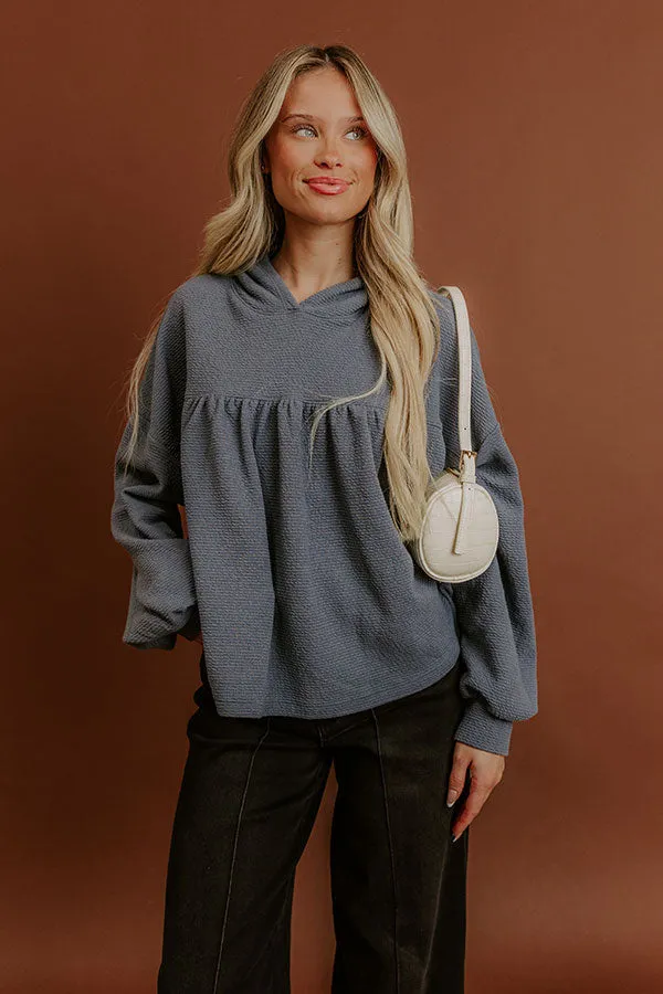 Coffee Run Waffle Knit Sweater sold by Impressions