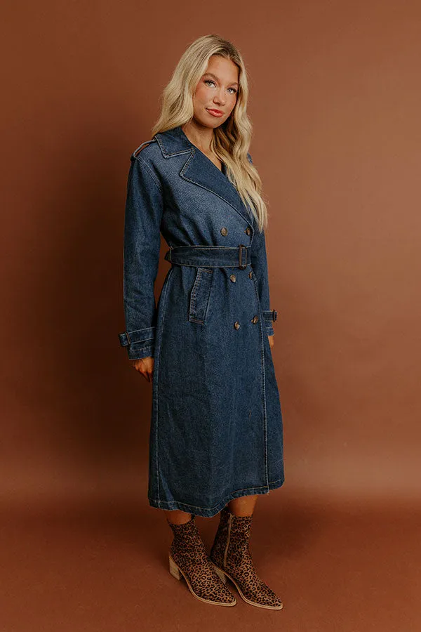 Fashion Week Denim Trench Coat sold by Impressions product image thumbnail 5