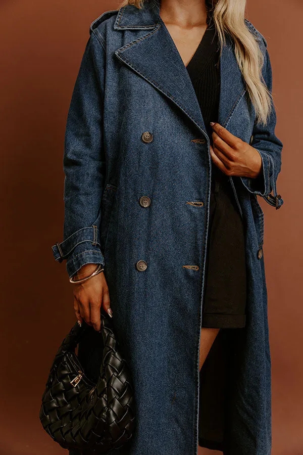 Fashion Week Denim Trench Coat sold by Impressions product image thumbnail 2